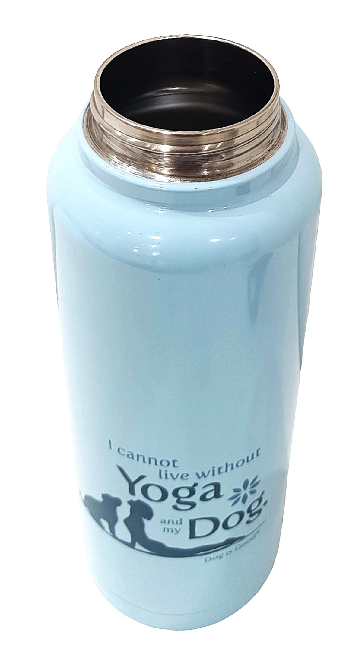 Yoga and My Dog 40oz Water Bottle