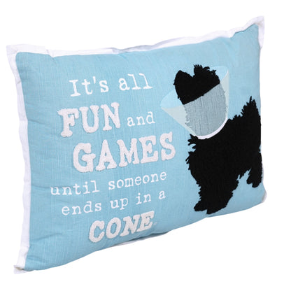 Fun and Games Lumbar Pillow