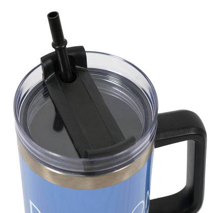 Travel Tumbler: Dog Mom 40oz Vacuum Mug