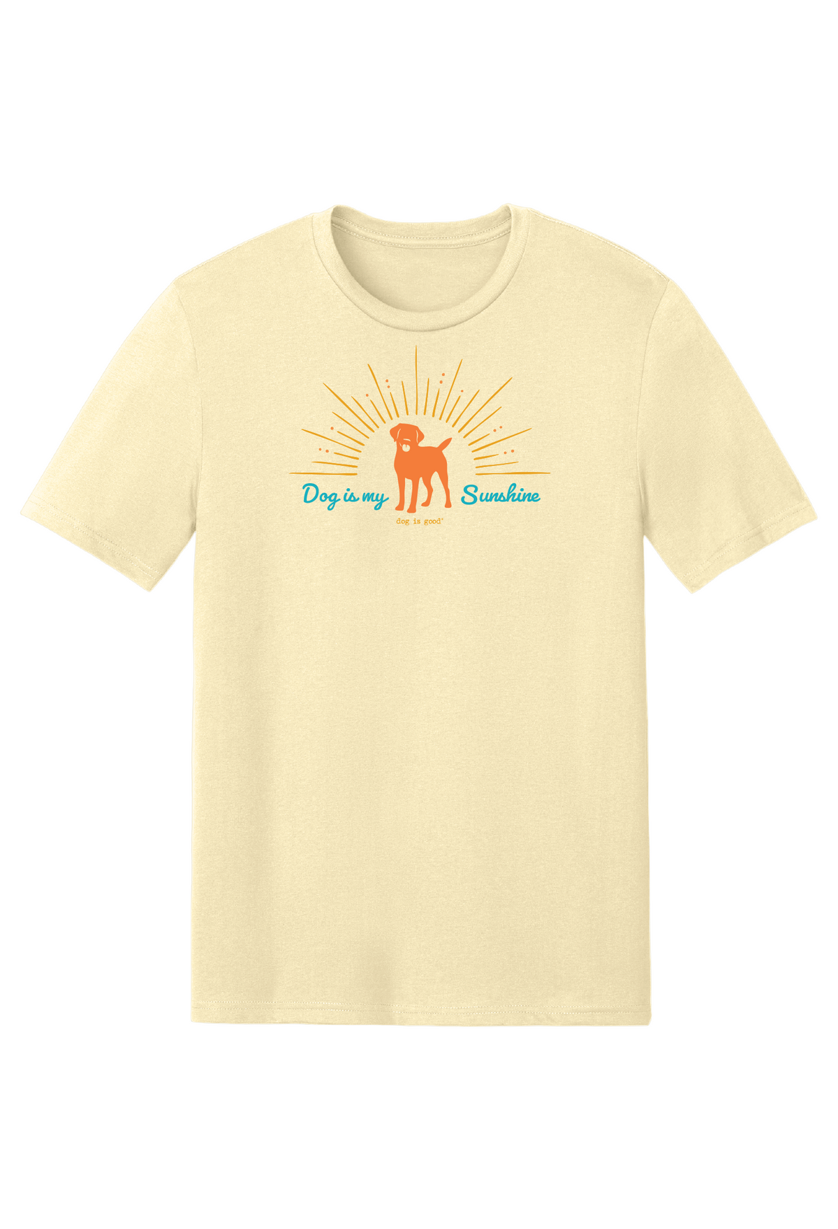 T-shirt: Dog is My Sunshine (Soft Yellow)