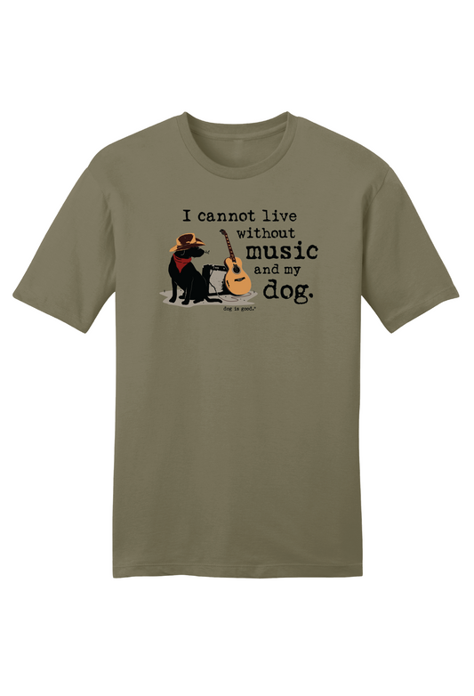 Music and My Dog (Coyote Brown)