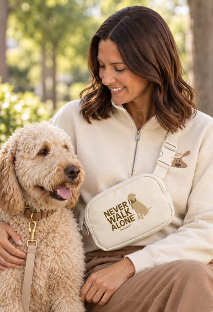 Crossbody Bag: Never Walk Alone