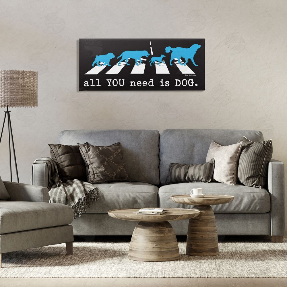 Dog is Good | Need Dog Music Pun Wall Art