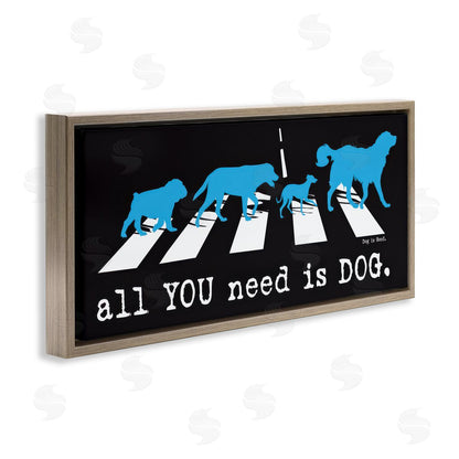 Dog is Good | Need Dog Music Pun Wall Art