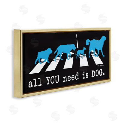 Dog is Good | Need Dog Music Pun Wall Art