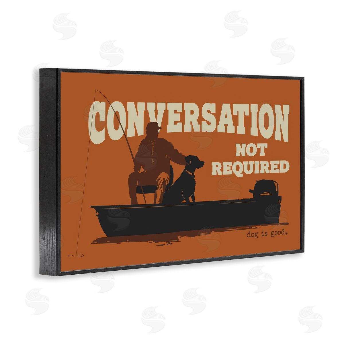 Dog is Good | Conversation Not Required Dog Wall Art