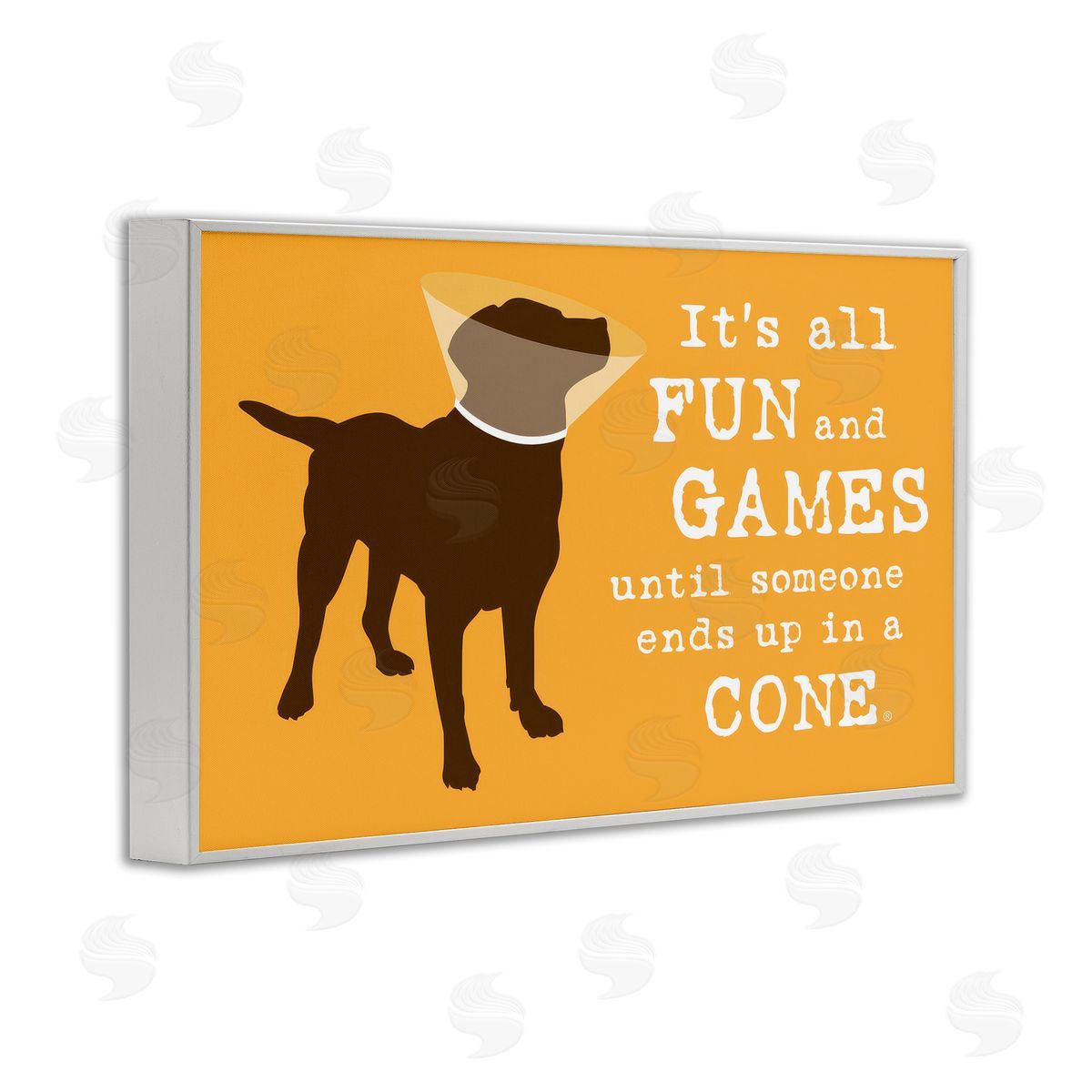 Dog is Good | Fun & Games Cone Wall Art