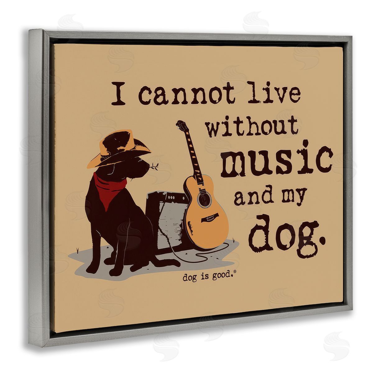 Dog is Good | Music & My Dog Wall Art