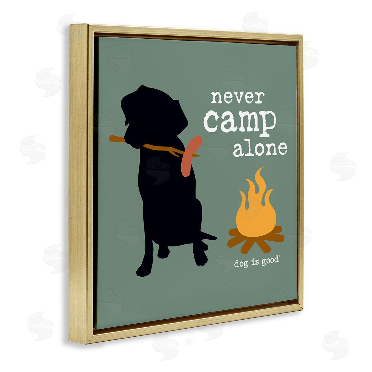 Dog is Good | Never Camp Alone Dog Wall Art