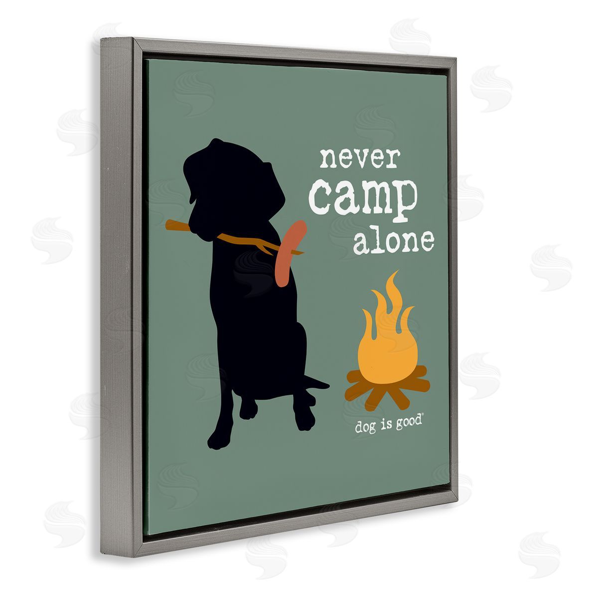Dog is Good | Never Camp Alone Dog Wall Art