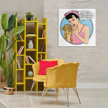 Dog is Good | Which Outfit with Dog Wall Art