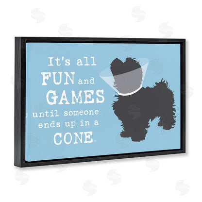 Dog is Good | Funny Fun & Games Dog Wall Art