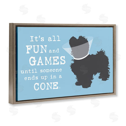Dog is Good | Funny Fun & Games Dog Wall Art