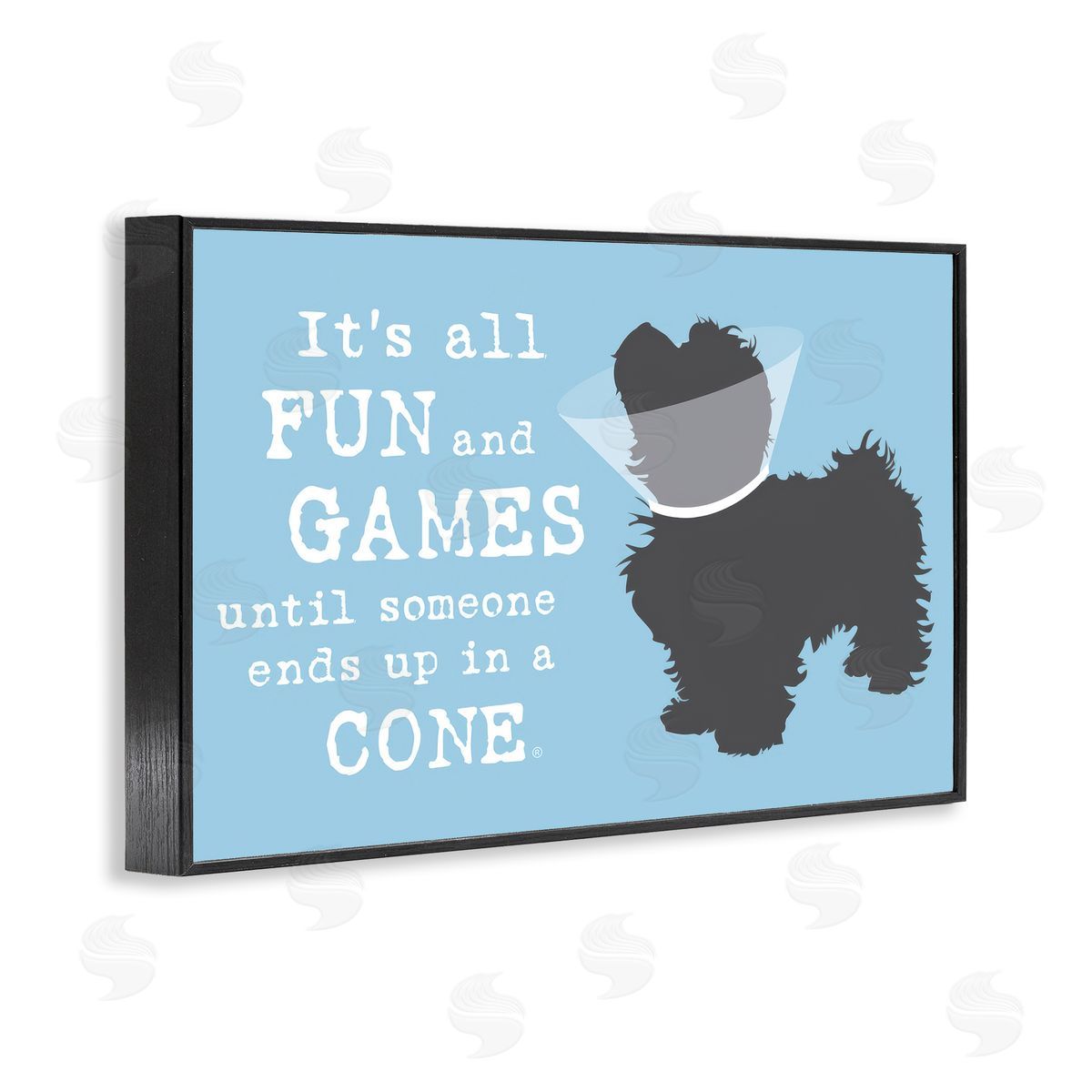 Dog is Good | Funny Fun & Games Dog Wall Art