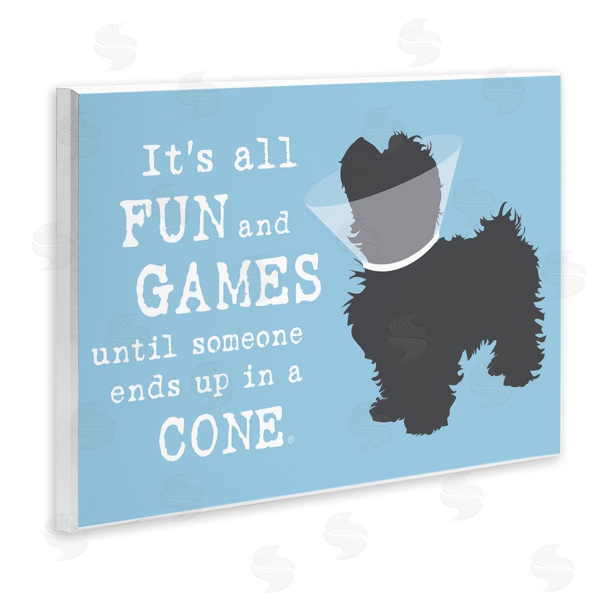 Dog is Good | Funny Fun & Games Dog Wall Art