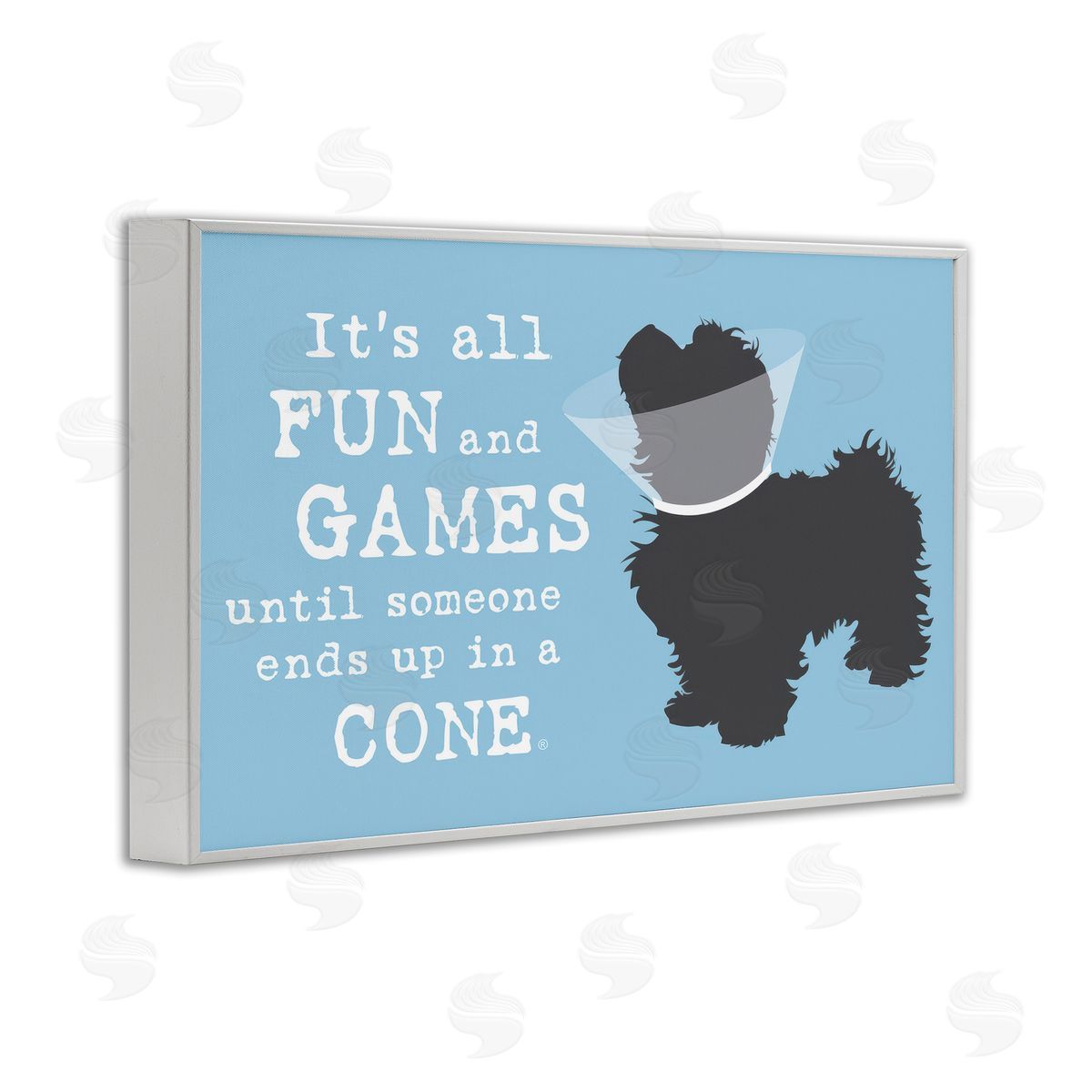 Dog is Good | Funny Fun & Games Dog Wall Art