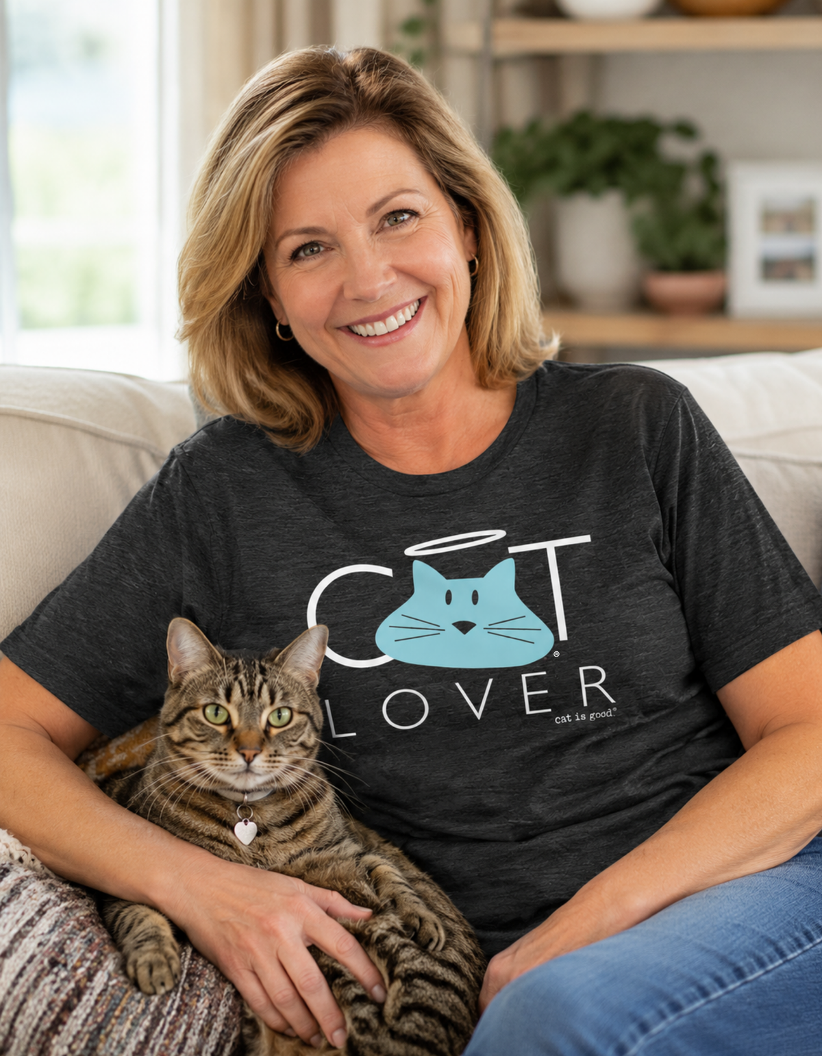 Cat is Good® Cat Lover T-shirt