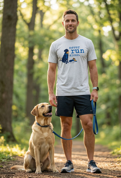 T-Shirt: Never Run Alone (Unisex)