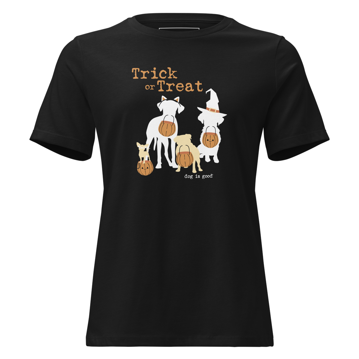 Trick or Treat Women’s Tee (Black)
