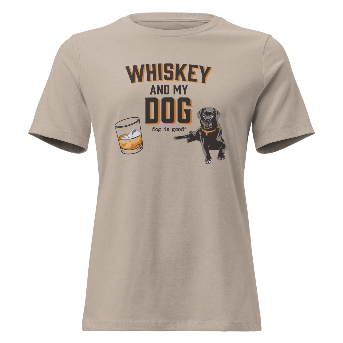 T-shirt: Whiskey & My Dog, Women's